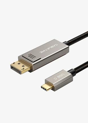 Кабель cabletime type-c - displayport 1 м, 8k 60 гц, 4k 144 гц