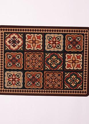 Коврик диатомитовый для сушки посуды vintage 40*30 см yiwu hp-42-191