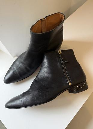 Шкіряні ботильйони petite mendigote (париж), р. [40], оригінал