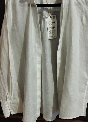 Сорочка zara льон