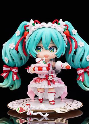 Сборная подвижная фигурка нендороид 1939 nendoroid мику хацунэ вокалоид / vocaloid