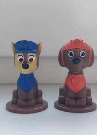 Игрушка киндер сюрприз kinder surprise paw patrol щенячий патруль гонщик чайз зума игрушки фигурки киндеры киндер джой joy киндеры щенковый партуль