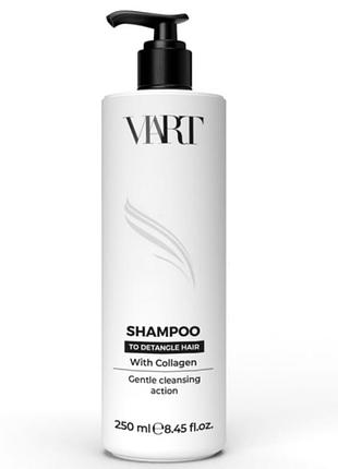 Viart shampoo to detangle hair with collagen, 250ml