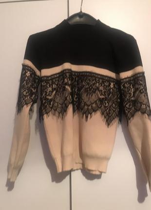 Гламурний джемпер на розмір 44-46