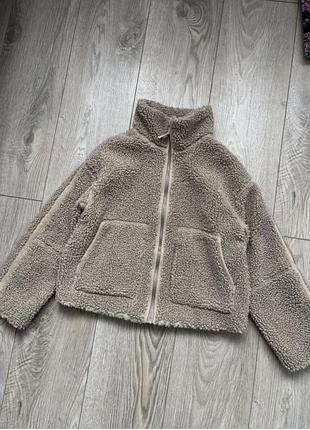 Куртка h&m teddy jasket з мякого фліса
