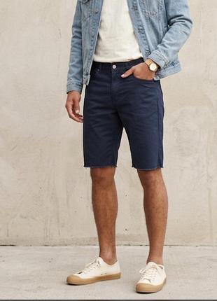 Мужские шорты carhartt wip swell short, темно-синие, размер 31 (m)