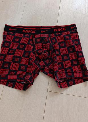 Базовые боксерки коттоновые трусы мужские удлиненные nike m l 10 12 38 40 46 48