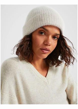 H&m жіноча тепла зимова шапка із суміші альпаки