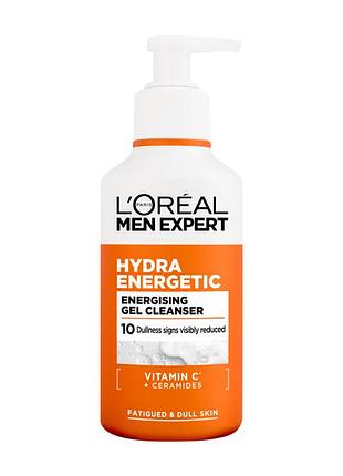 Гель-очиститель l'oréal paris men expert hydra energetic energizing gel cleaner (260 мл)