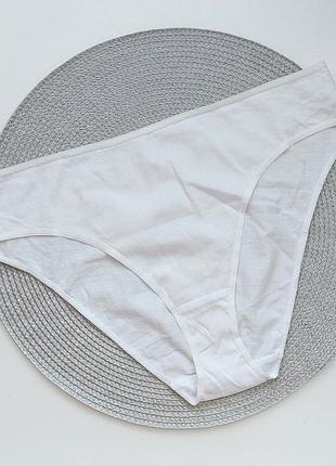 Женские трусы слипы primark
m р. белые
состав: хлопок 100%.