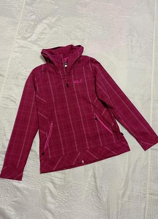 Куртка ветровка женская jack wolfskin