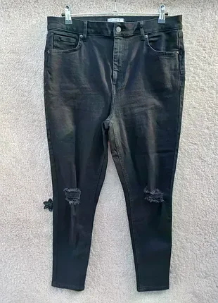 Джинси рванки,р50-52🖤🖤🖤