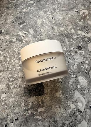 Очищуючий бальзам для обличчя transparent-lab cleansing balm 60 мл
