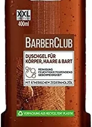 Гель для душу l'oréal men expert barber club xxl 400 мл