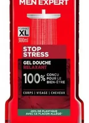 L'oréal paris
розслаблюючий гель для душу men expert stop stress 300 мл