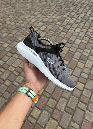 Skechers lite weight кросівки легкі сірі оригінал 40