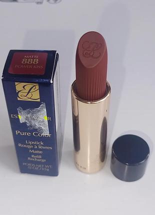 Помада estée lauder pure color matte 888 power kiss, змінний блок