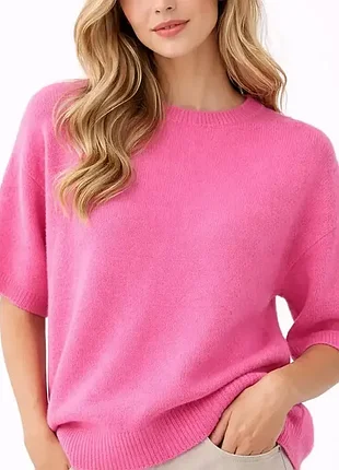 Базовий рожевий світшот - батал/50/ brend marks& spencer