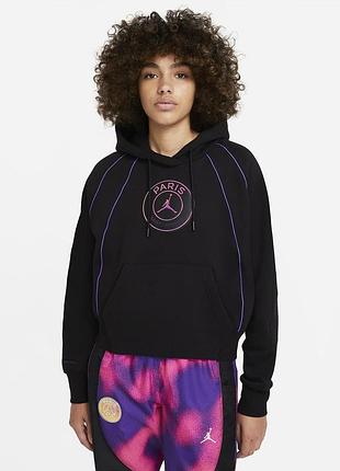 Женское худи jordan psg logo oversize paris saint-germain