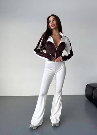 Велюровий костюм з імітацією корсета | s 42-44, м 46-48