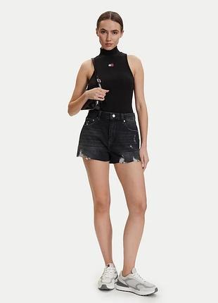 Жіночі джинсові шорти tommy jeans nero regular fit dw0dw22687 розмір: 26