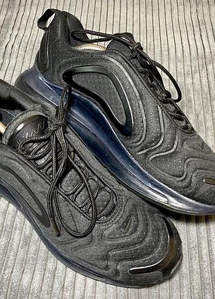 Nike air max 720 black — оригінал, чоловічі кросівки