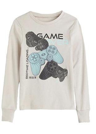 Дитячий лонгслів h&m