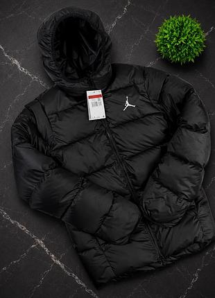 Куртка зимова, пуховик jordan brooklyn puffer