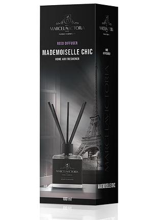 Аромадифузор для дому "reed diffuser" mademoiselle chic (мадмуазель шик) 100мл marcela&victoria