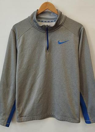Чоловіча спортивна кофта/фліска nike therma-fit 1/4 zip