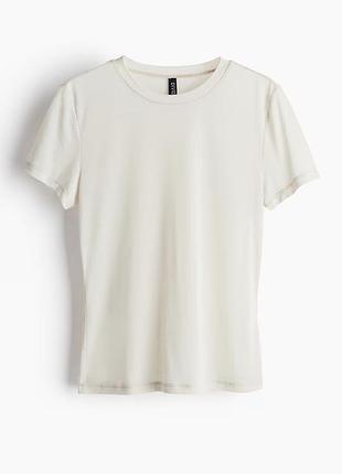 Приталена фудболка h&m