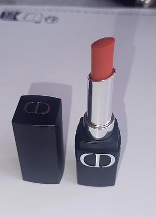 Помада dior rouge dior forever 647 forever feminine, нова