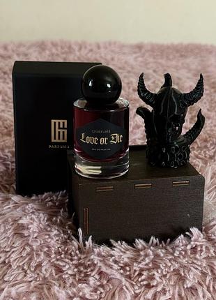 Колекційній парфуми g parfums love or die (collector’s edition) з дизайнерською кришечкою