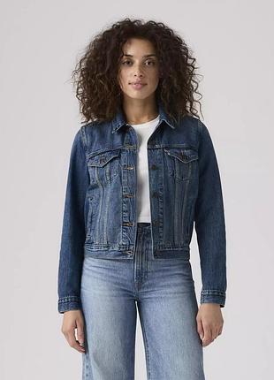 Джинсовая куртка levi's