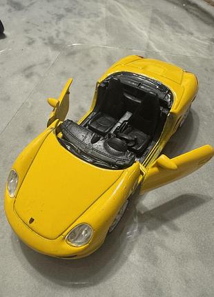 Масштабна моделька porsche boxster cabriolet