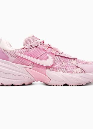 Nike v2k runtek pink flowers (без предоплаты)