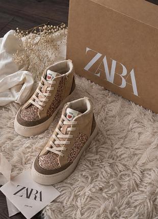 Хайтопи кеди кросівки zara