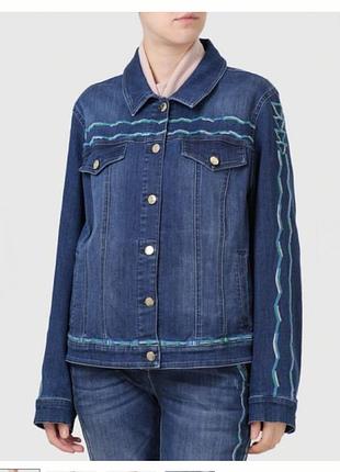 Джинсова куртка marina rinaldi(max mara)