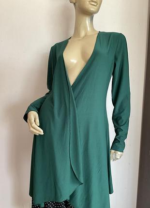 Подовжений фірмовий кардиган/ l- xl/ brend rinascimento