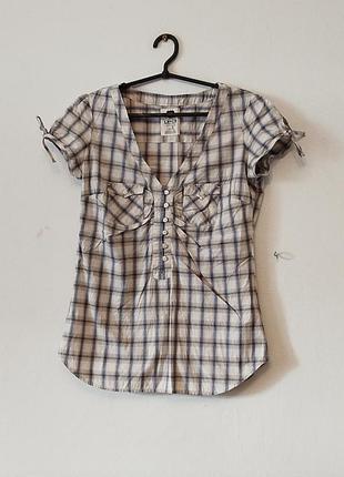 Женская рубашка, блуза в клетку. levi's..