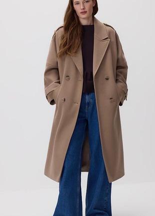 Кашемірове пальто oversize