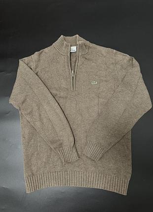 Светр lacoste 1-3зіп
