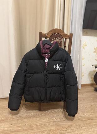 Calvin klein двостороння куртка