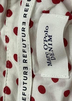 Жіноча сорочка з віскози  у горох m/l marc o’polo 6