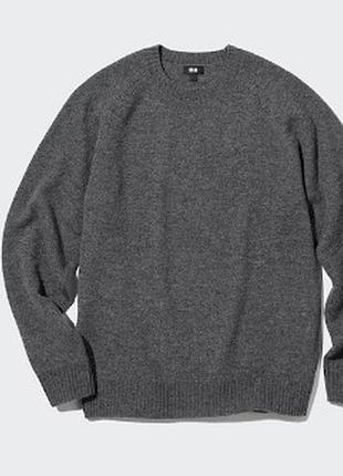 Джемпер шерстяной uniqlo