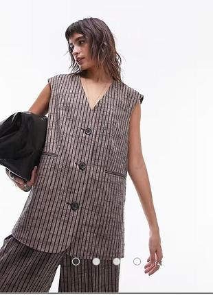 Жилетка оверсайз котонова topshop