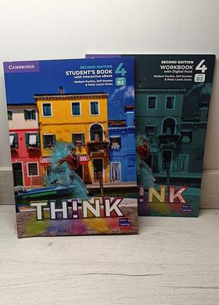 Учебники английский язык комплект think second edition 4