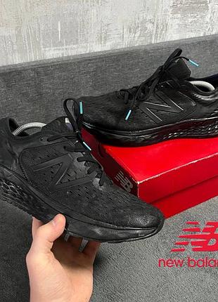 (46) new balance 1080 fresh foam кроссовки черные с коробкой