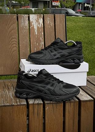 Кросівки asics gel kayano 14, чорні, сіточка (літні) 92609-5