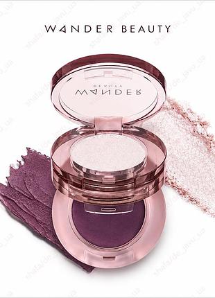 Тіні wander double date eyeshadow duo wink/bae